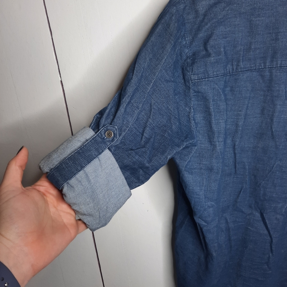 Anthropologie Cloth & Stone Denim Shirt - Picture 6 of 6